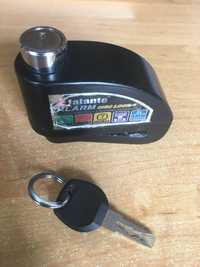 Замок Alarm Disk Lock на гальмівний диск: мопед, велосипедсигналізація