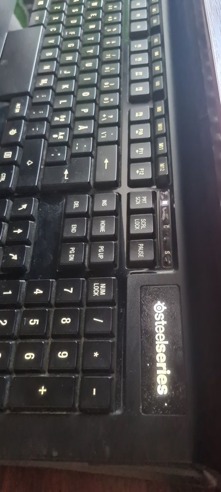 Клавиатура игровая steelseries apex gaming keyboard