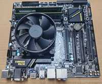 Gigabyte GA-Z170M-D3H + cpu: Intel Core i7-6700K + озу 16 gb