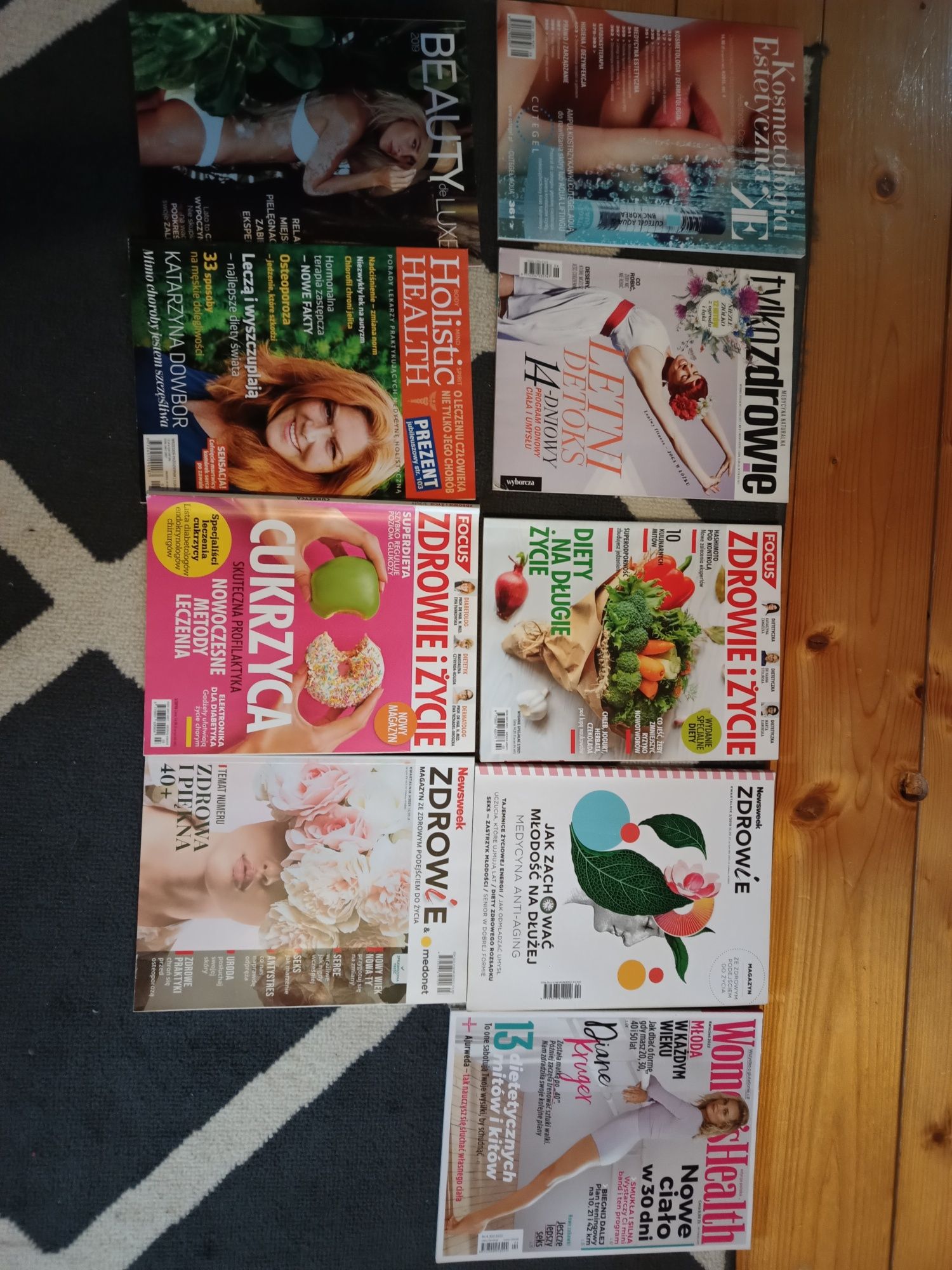 8 gazet o zdrowiu Woman's Health, Zdrowie i Życie, Tylko Zdrowie