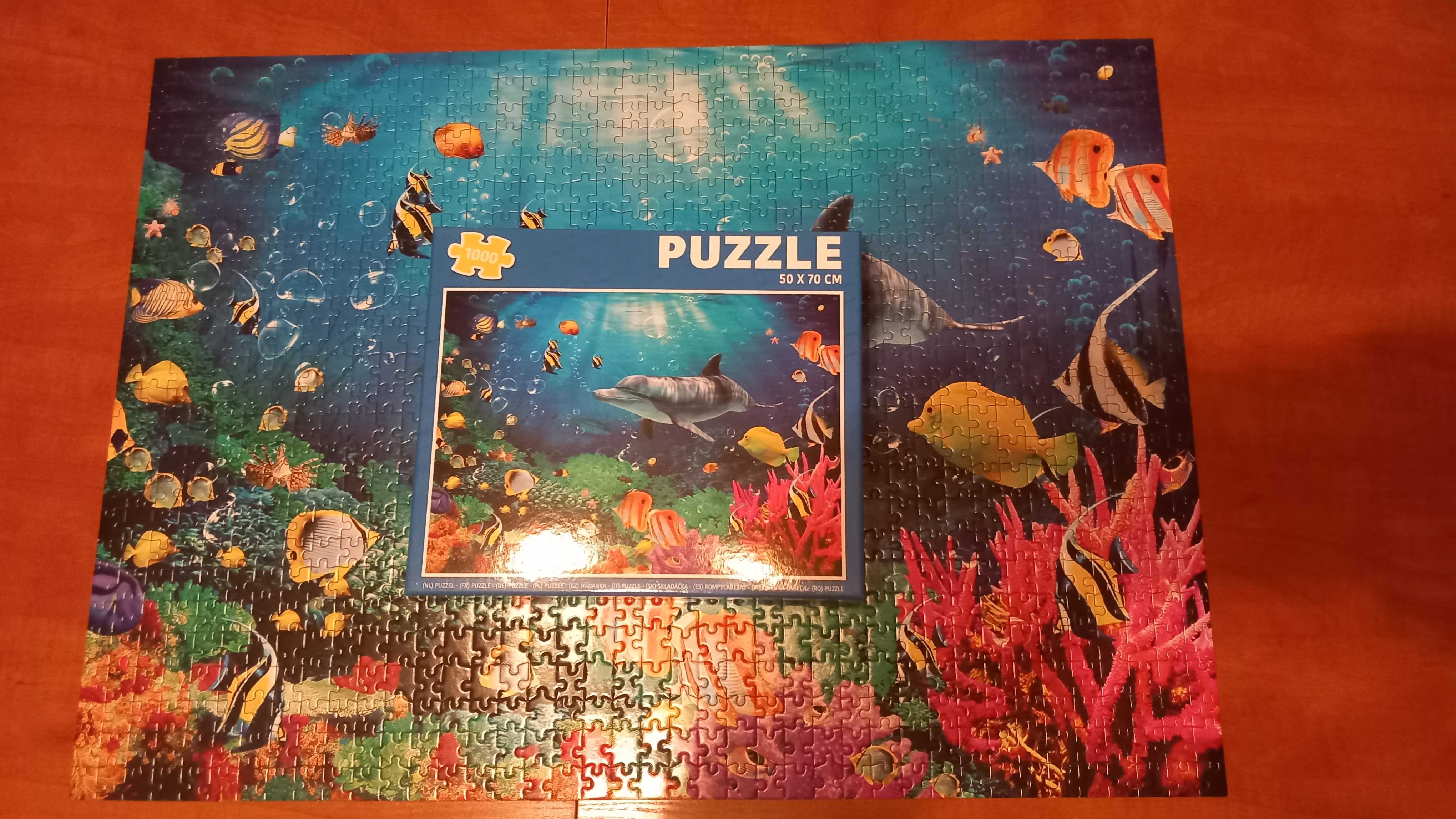 Puzzle 1000 Ocean rybki