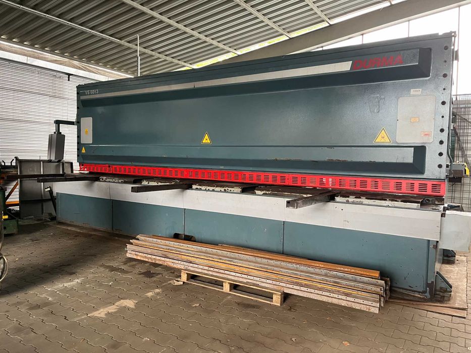 Sterowane CNC hydrauliczne nożyce gilotynowe DURMA VS 6013