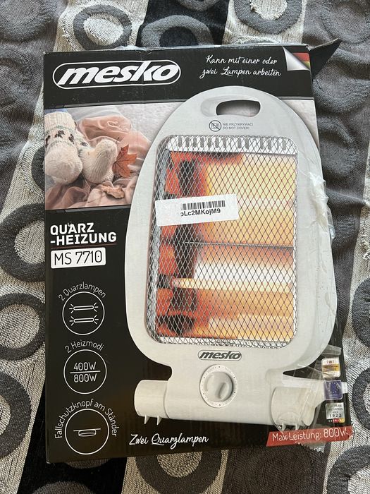 Aquecedor novo 800w