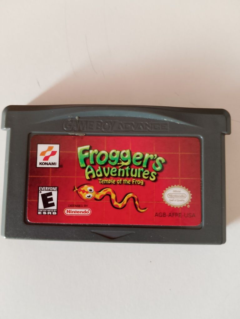 Gra game boy advance frogger's adventures temple od the frog USA