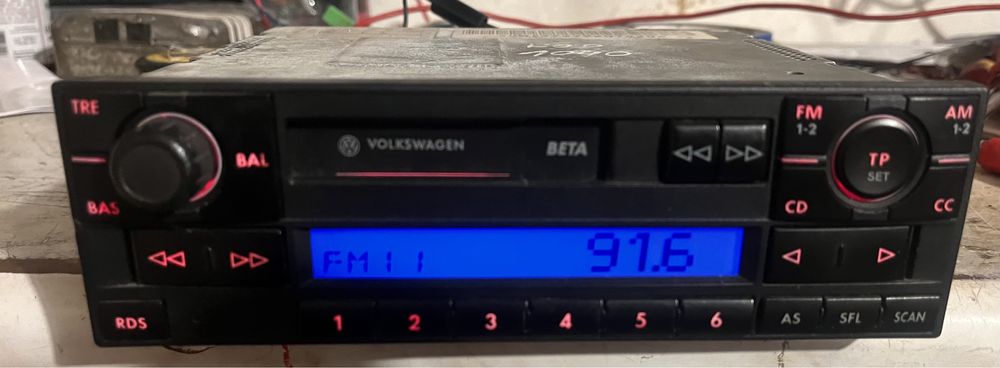 Radio samochodowe Volkswagen Beta 5
