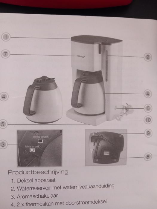 Macina de Cafe vermeliu