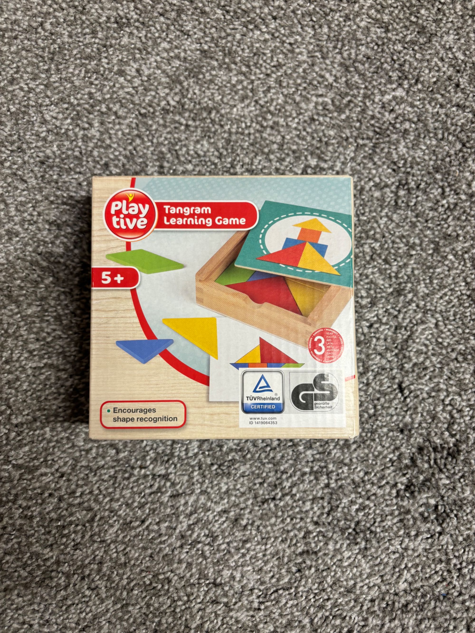 Playtive, pudełko do nauki „Tangram”