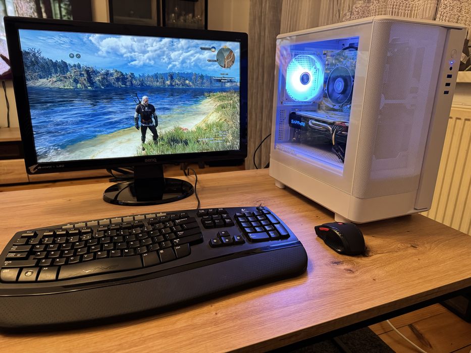 Komputer Gamingowy Intel I7, RX570, 16gb RAM, ssd 256gb, Windows 11
