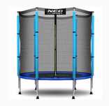 Trampolina Ogrodowa Domowa 140cm z Siatką Duża Dla Dzieci