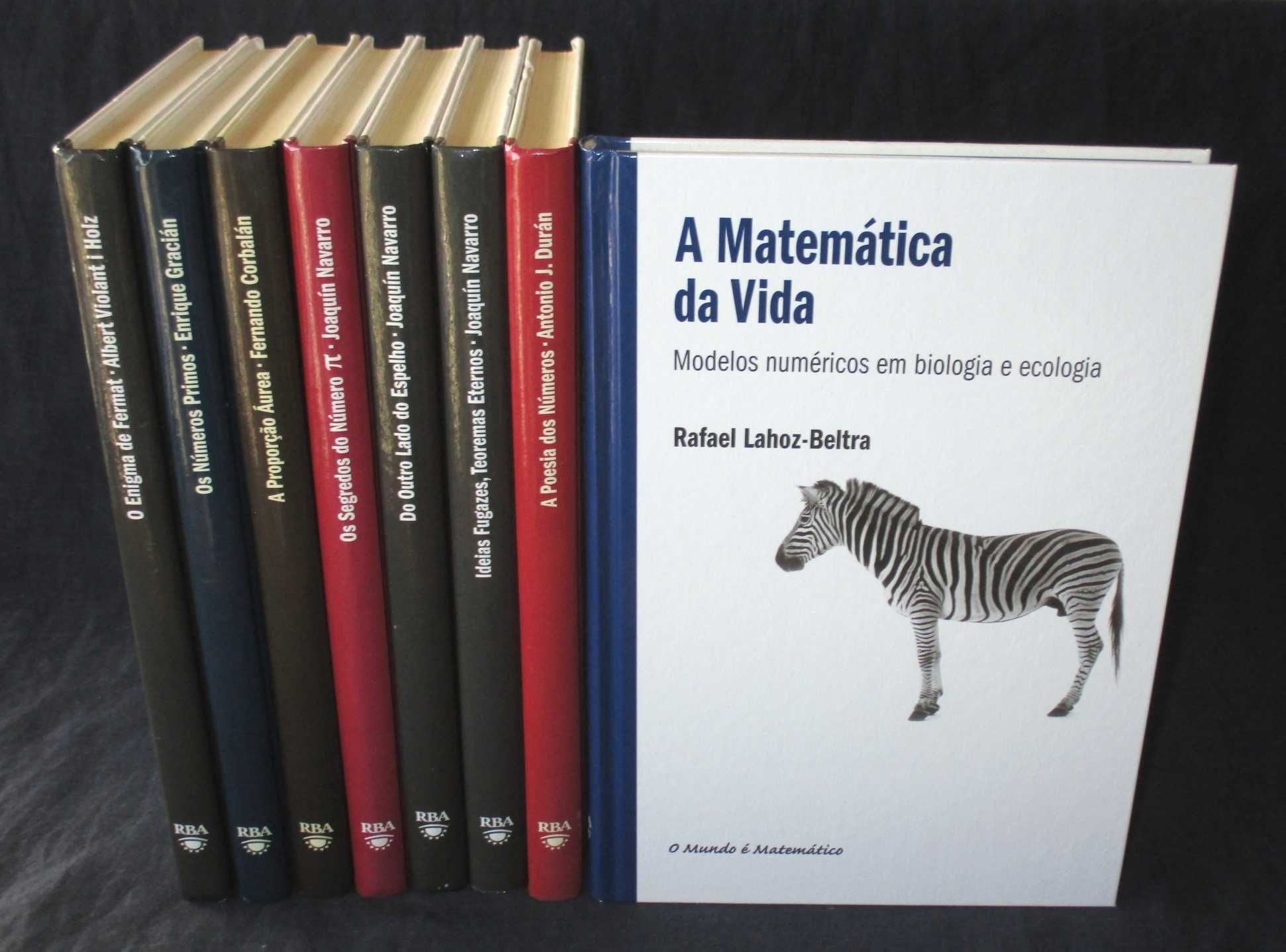 Livros Colecção O Mundo é Matemático RBA