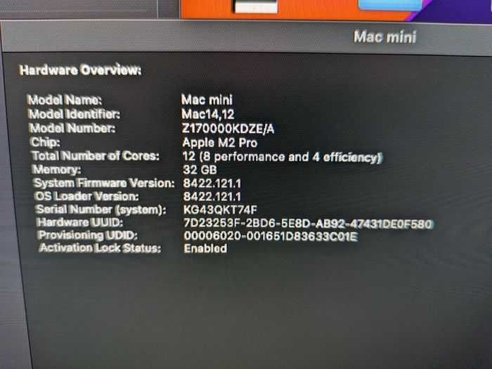 Apple Mac mini (2023) M2 Pro/1TB SSD/32GB/19GPU