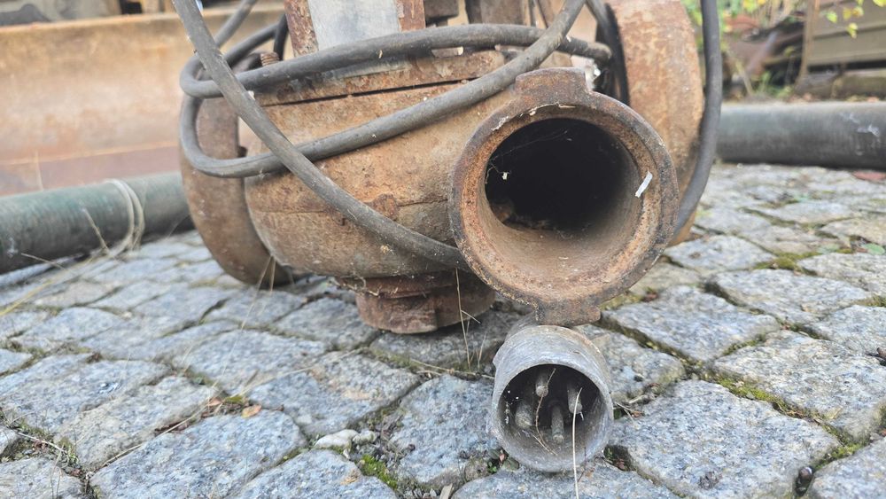 Pompa do wody brudnej, szamba, gnojówki Silnik 400v na siłę Mocna