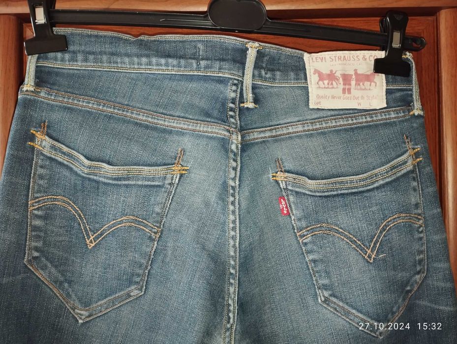 Spodnie dżinsowe marki Levis model slim 30x34