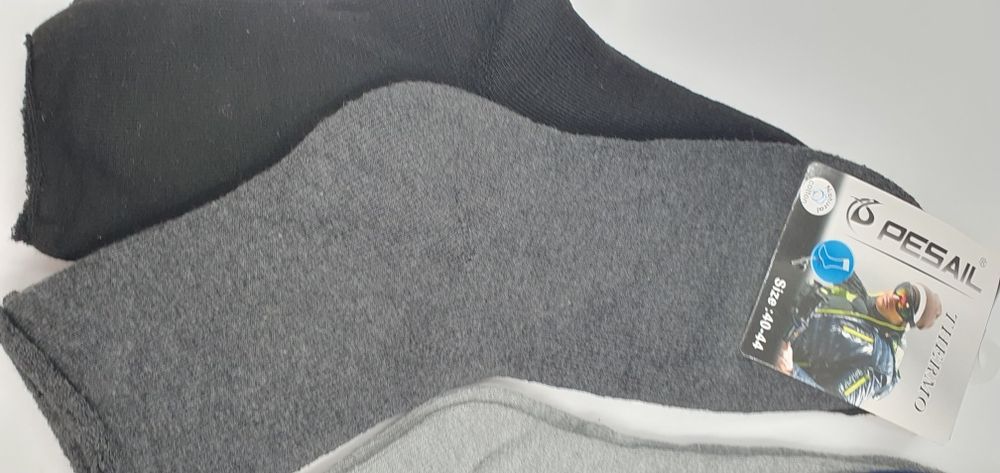 4x bezuciskowe skarpety frotte męskie bawełniane bawełna 40-44