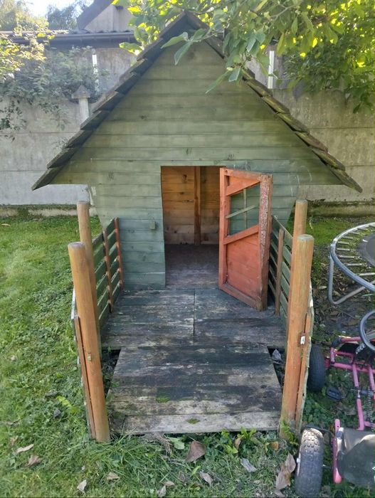 Domek ogrodowy drewniany dla dzieci