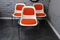 Krzesła plastikowe Inter Stuhl Space Age lata 70