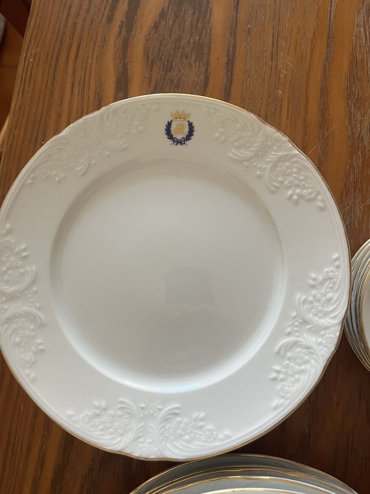 Conjunto de Louça Luxuoso Porcelanas Batalha