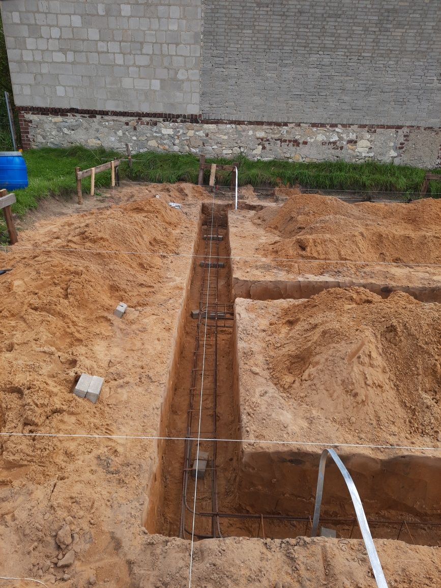 Firma budowlana remontowa stany surowe płyty fundamentowe  wyburzenia