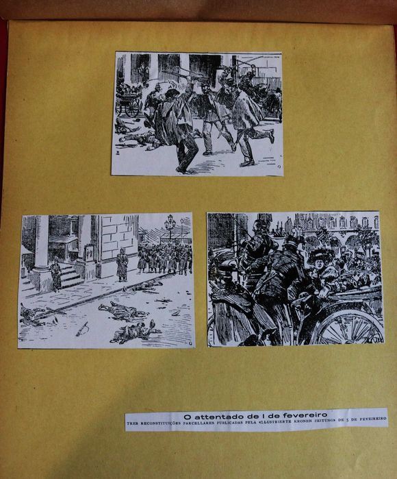 Regicídio D Carlos D Luís Filipe 1908 ilustrações Alemanha