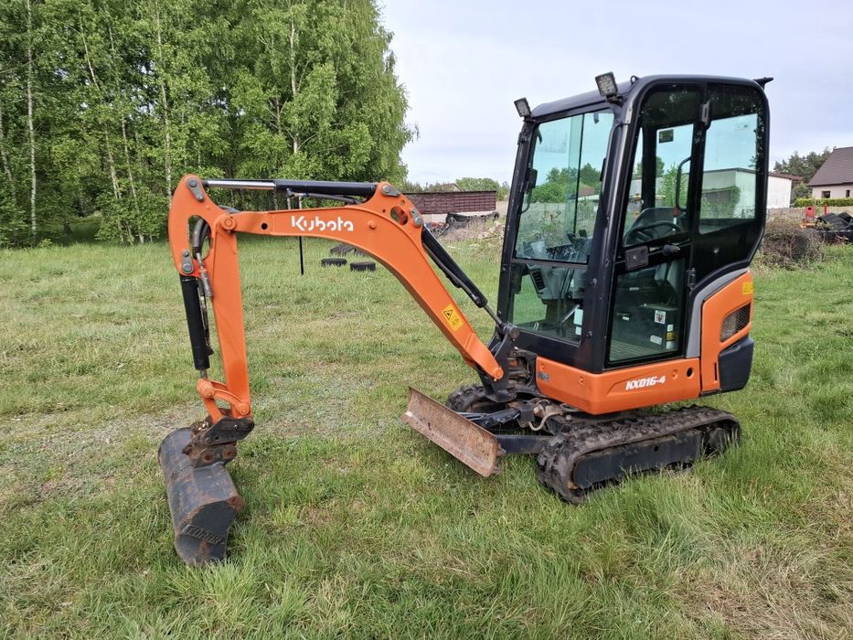 Mini koparka Kubota kx 016-4