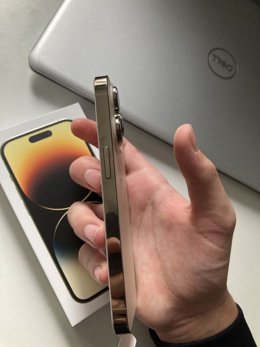 IPHONE 14 Pro - złoty JAK NOWY