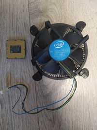 Процессор Intel Coleron G3930 и кулер Intel