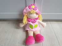 Nowa szmaciana lalka 35 cm różowa