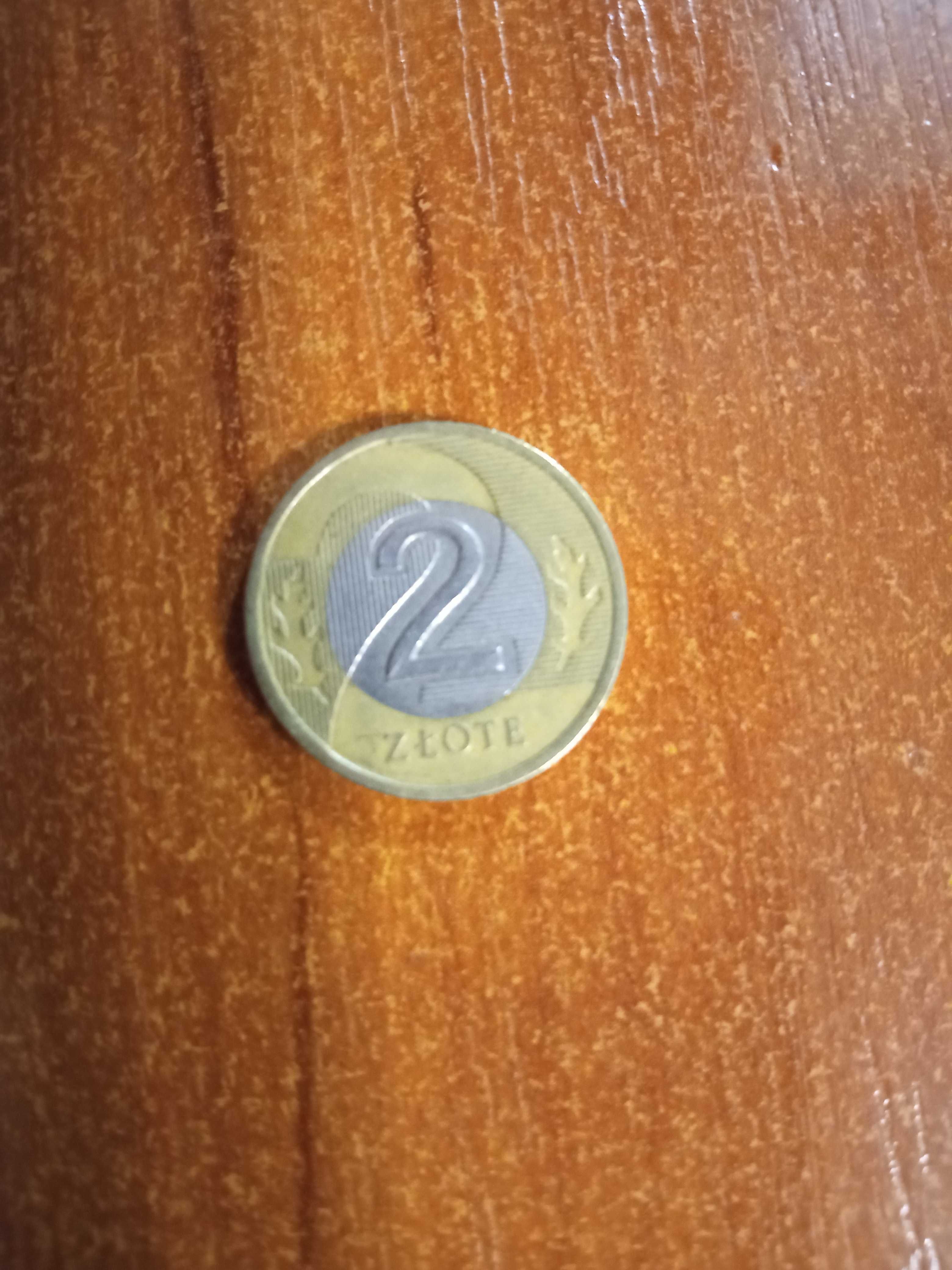 Монета 2 злотых 1994г(Польша)