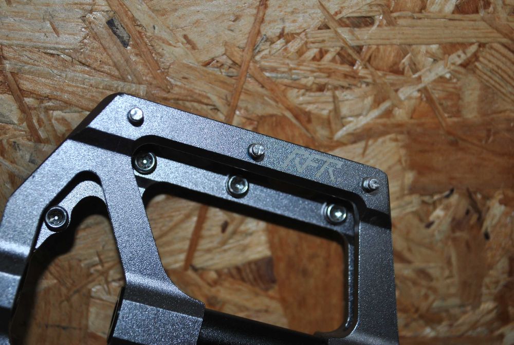 Pedały rowerowe Flat RFR SLT 2.0 Szaro/Czarne