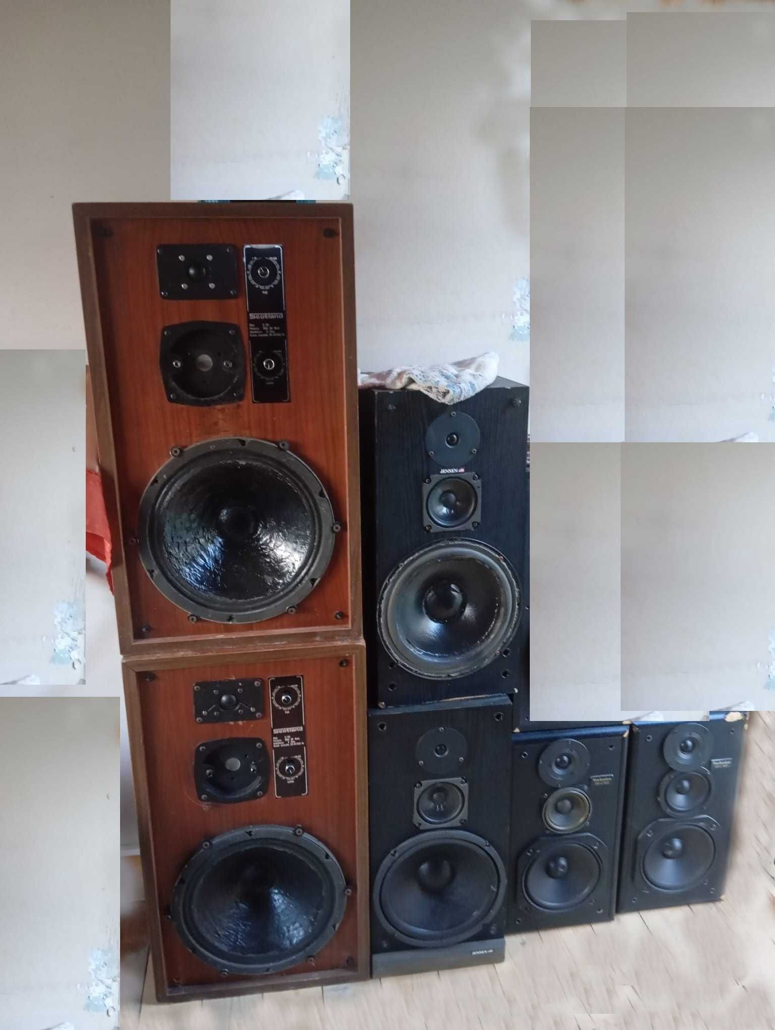 Altifalante Hi Fi, coluna vintage, aplificador