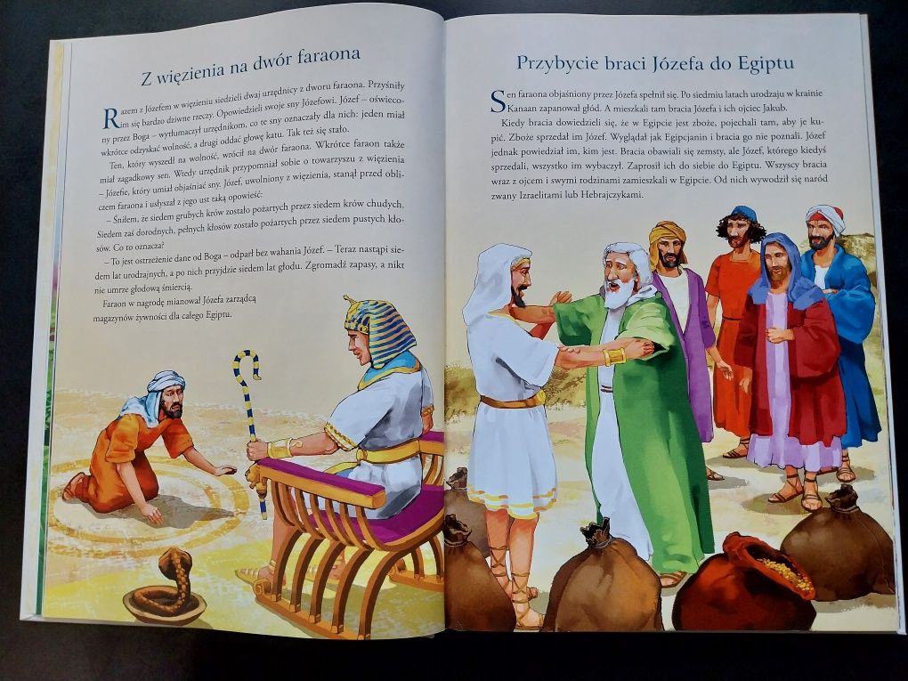 Biblia dla dzieci w twardej oprawie z obrazkami