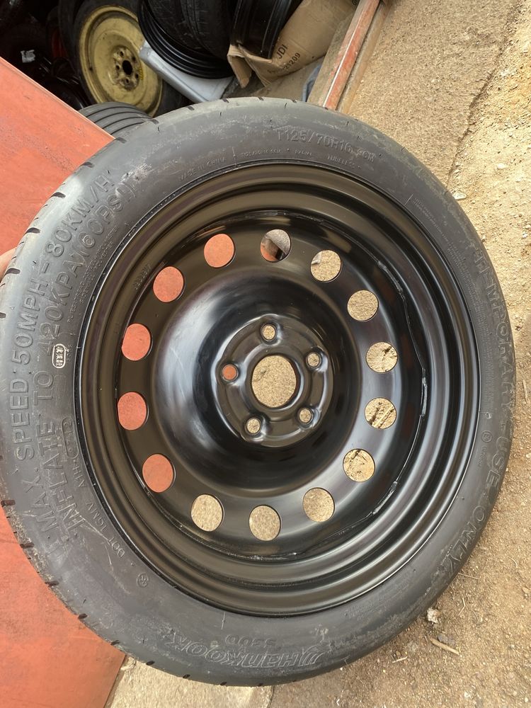 Докатка Audi A3,A4 Ауди R16 5X112 домкрат,ключ,чехол
