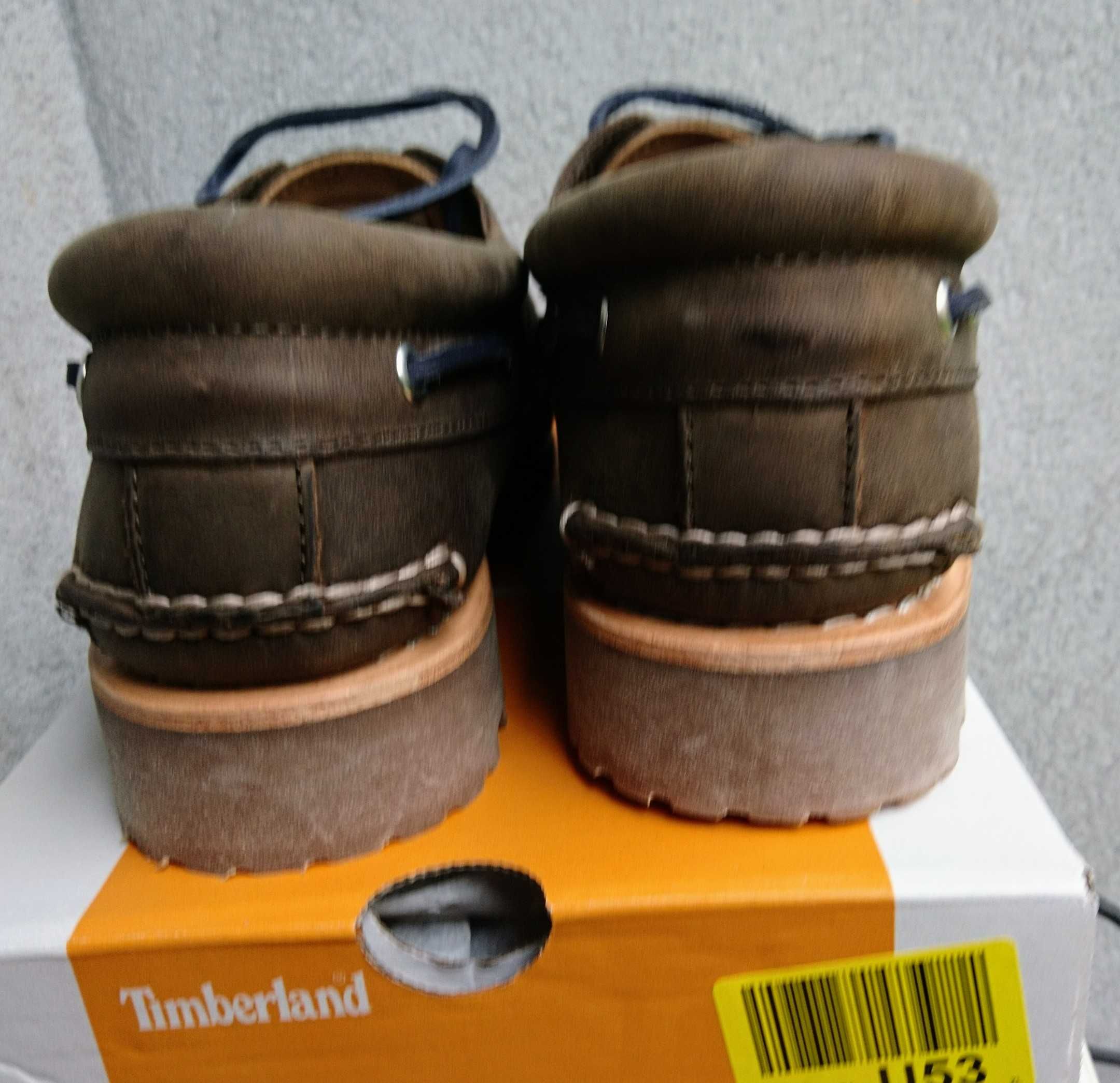 Timberland buty żeglarskie authentic handsewn boat