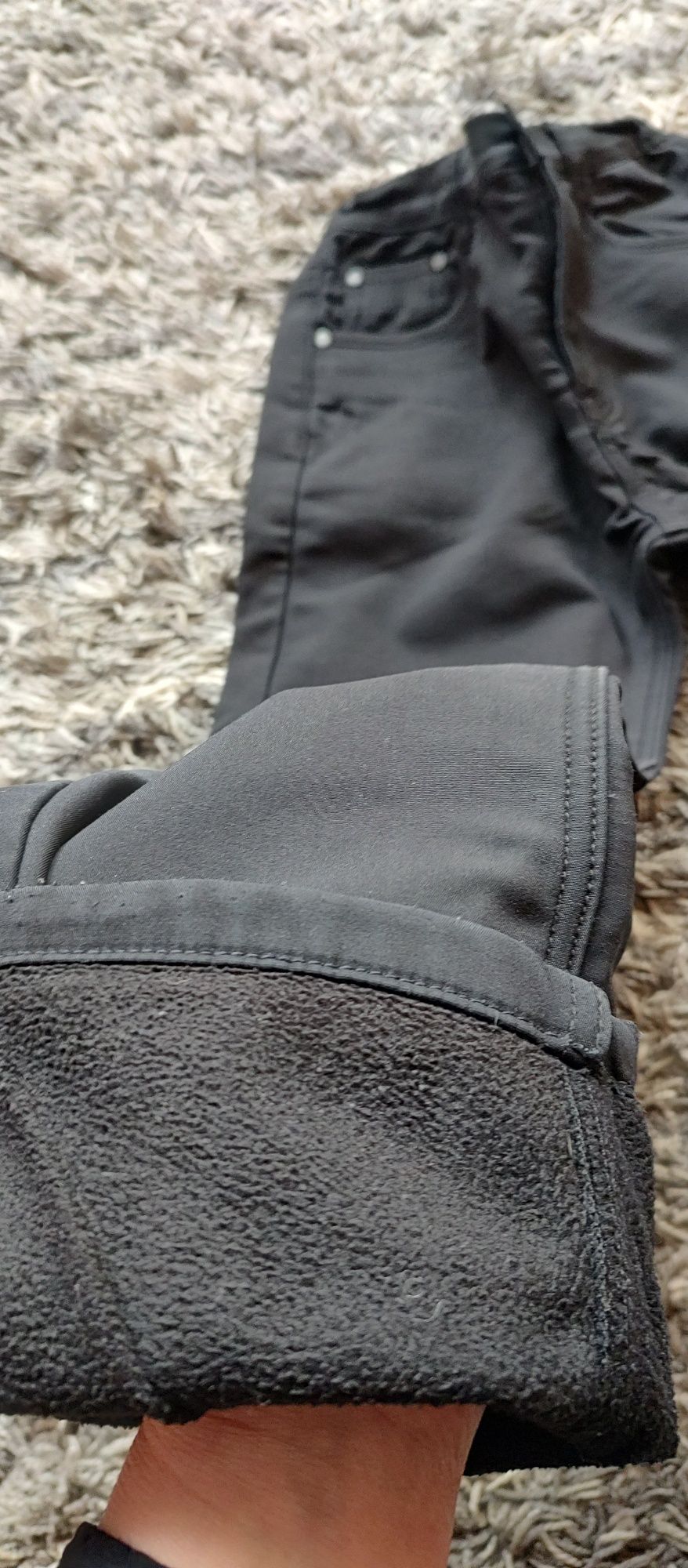 Штани на флісі Yuke, джинси зимові, утеплені