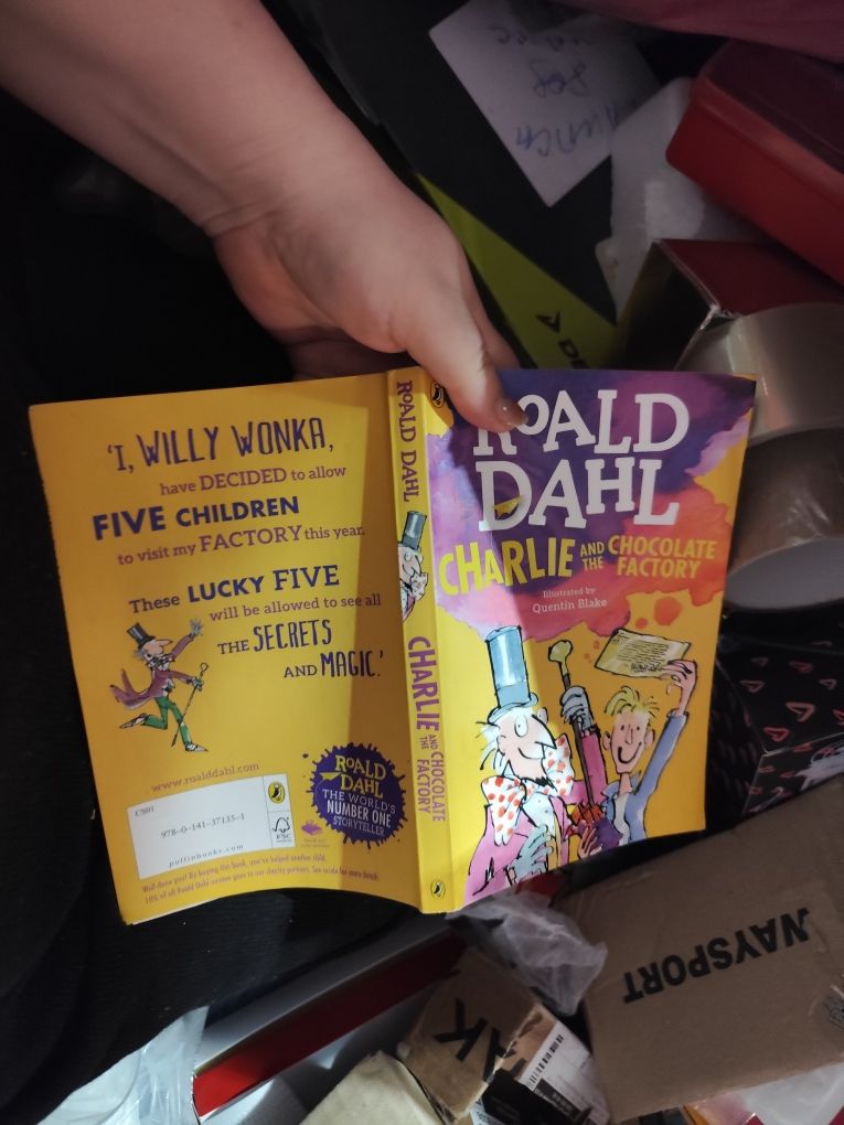 Книга английский даль Roald Dahl