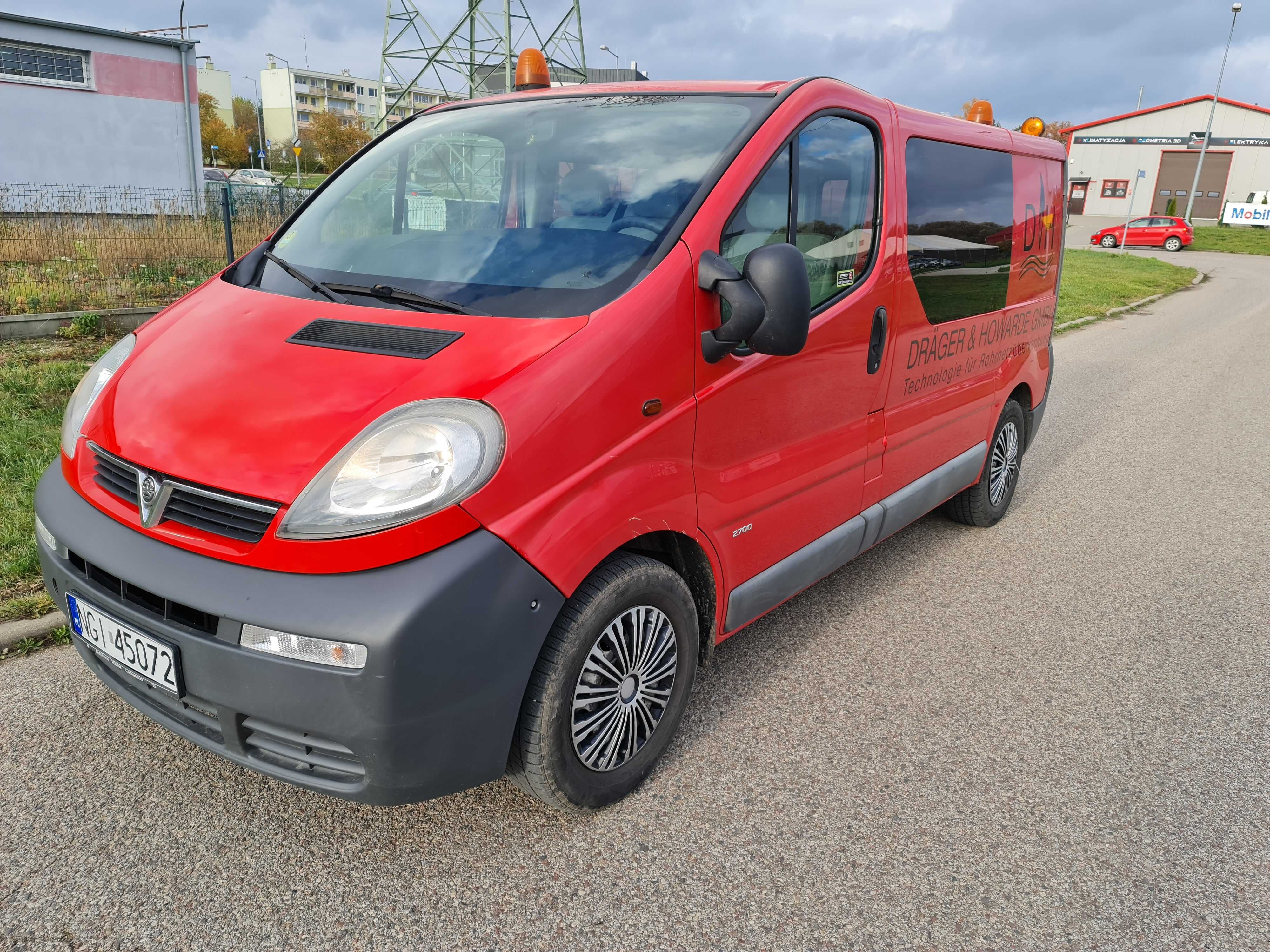 Opel Vivaro blaszak mobilne biuro fv23% Import Niemcy