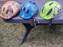 Kask rowerowy dzieciecy 48-52 cm 3 szt