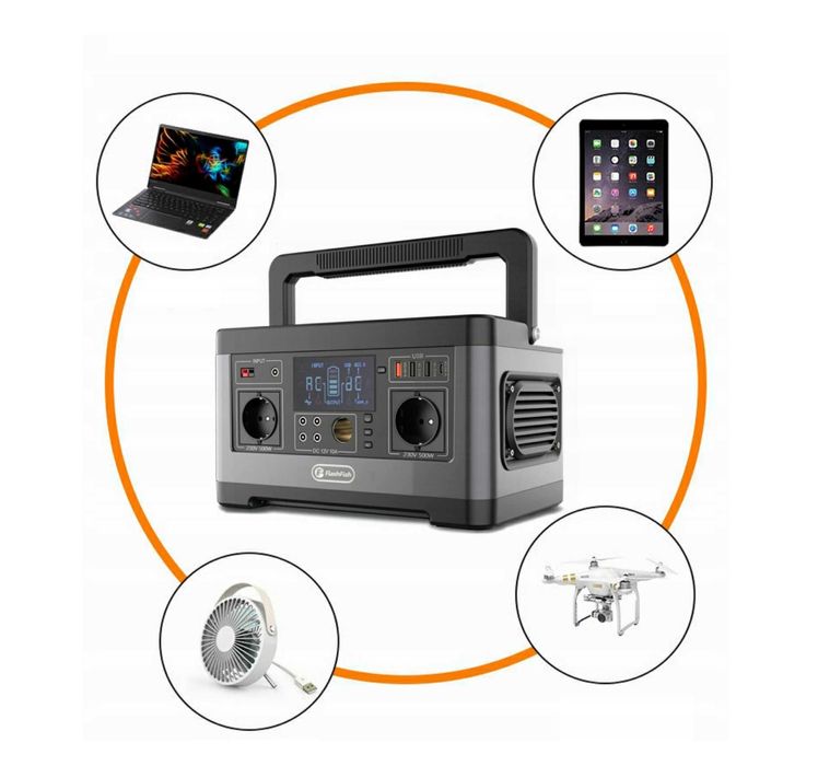 Портативна електростанція  500 Вт Зарядна станція Flashfish P63 ОПТ!