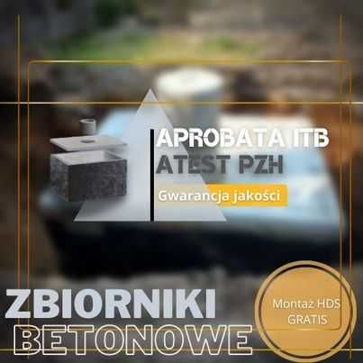 Zbiornik Betonowy 10m3 Schron Szambo Piwniczka Deszczówka Kanał Gnojów