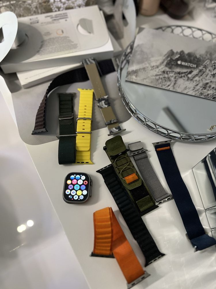 Apple Watch Ultra + 10 pasków