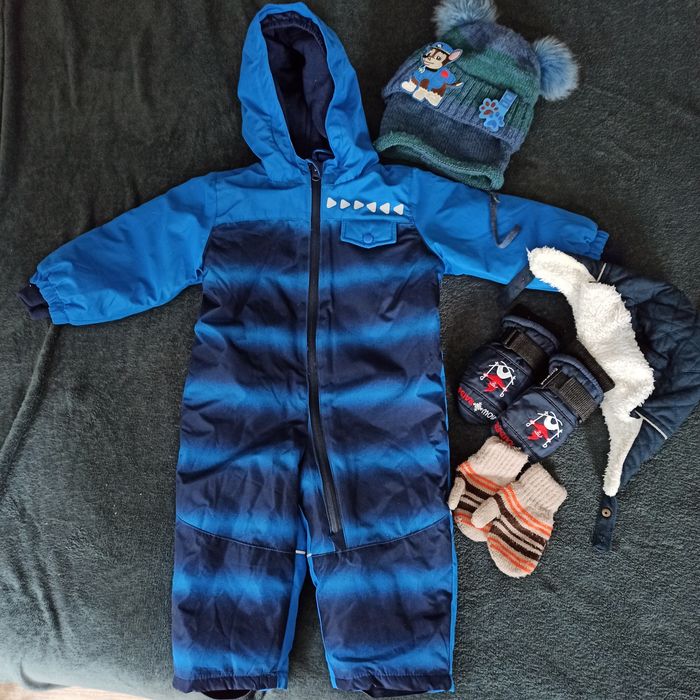 Kombinezon zimowy dla chłopca 80