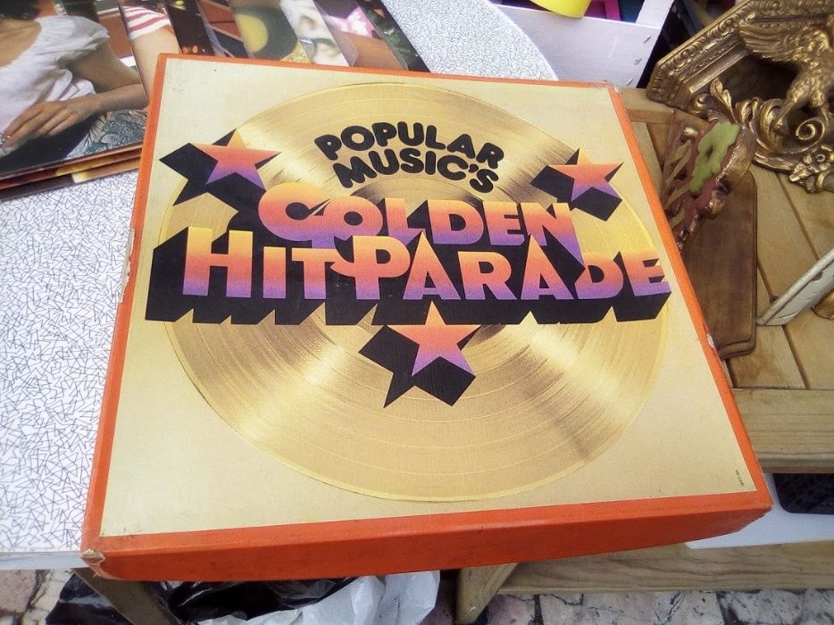 Popular Music's Golden Hit Parade 8 discos de Vinil 33 RPM