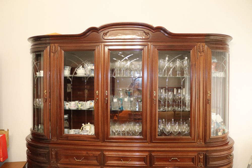 Moveis sala madeira maciça