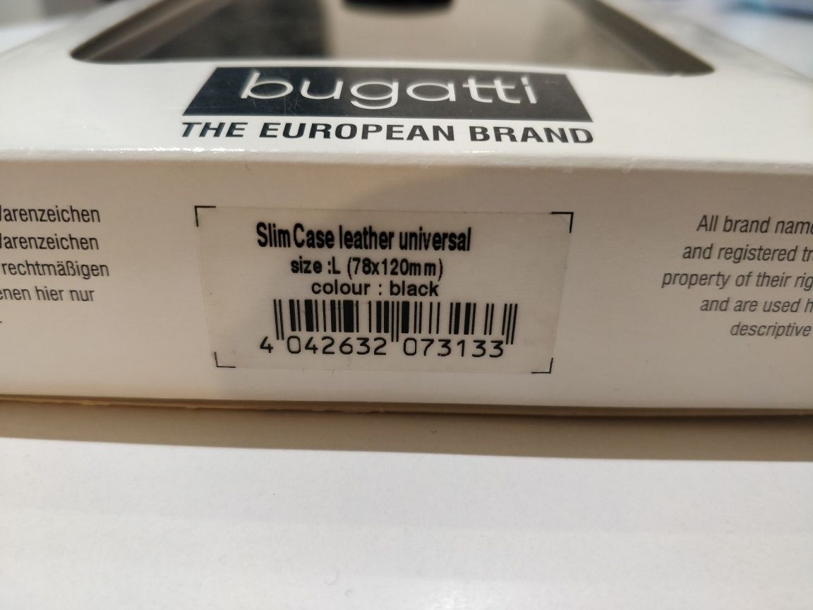 Case pokrowiec skórzany na telefon firmy Bugatti