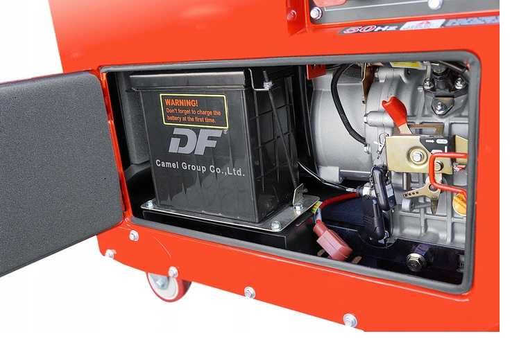Generator agregat prądotwórczy 9,8KW3F 400V DT ATS