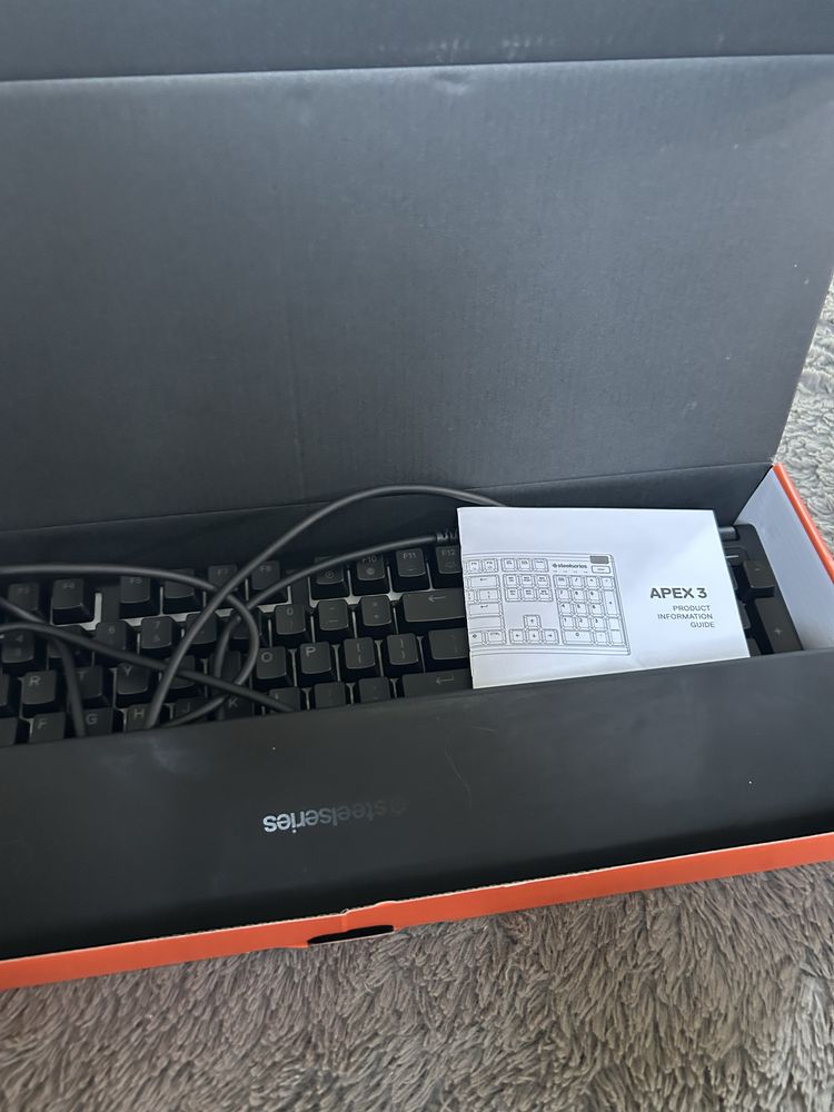 Klawiatura membranowa steelseries apex 3