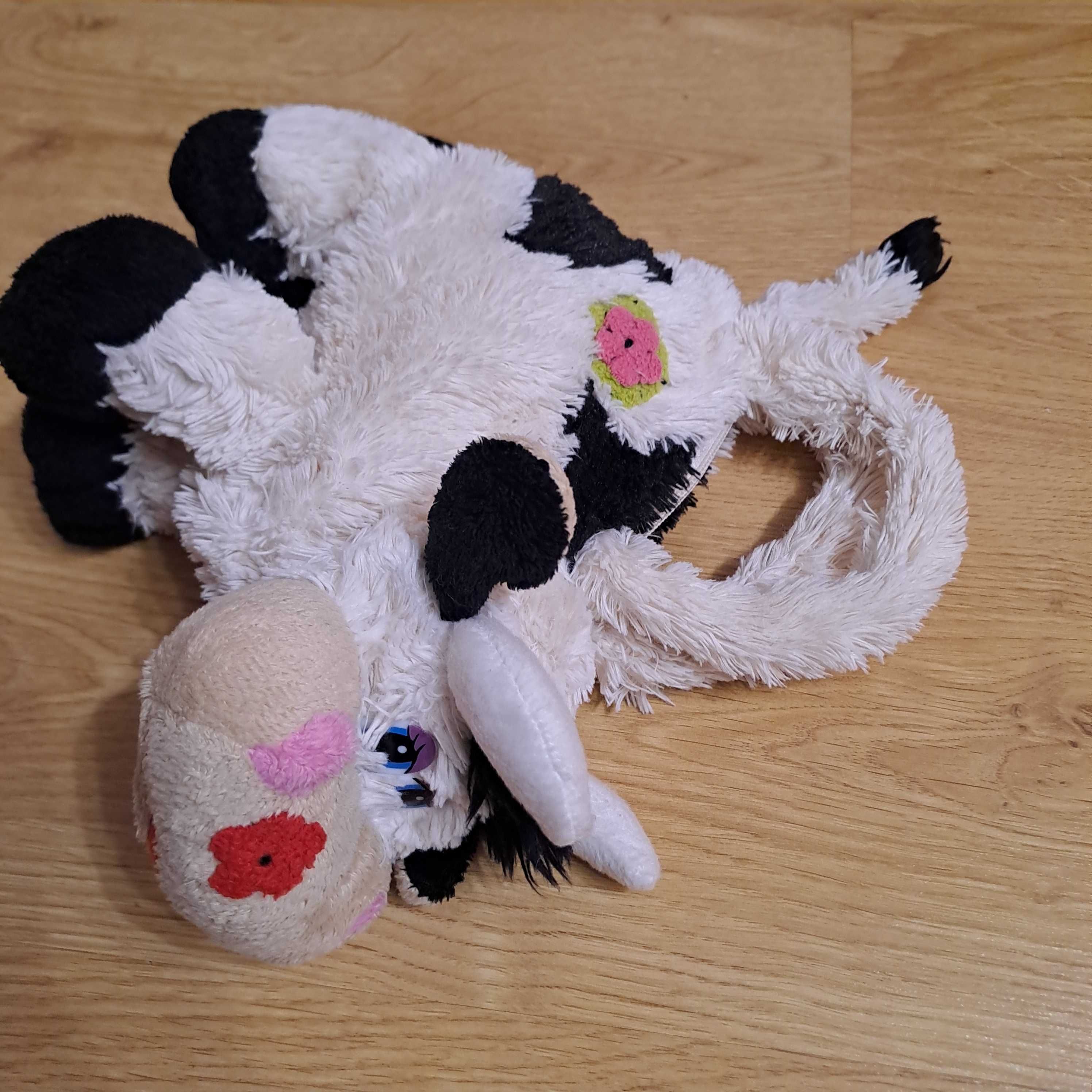 Torebka / pluszowa wesoła krówka 25 cm