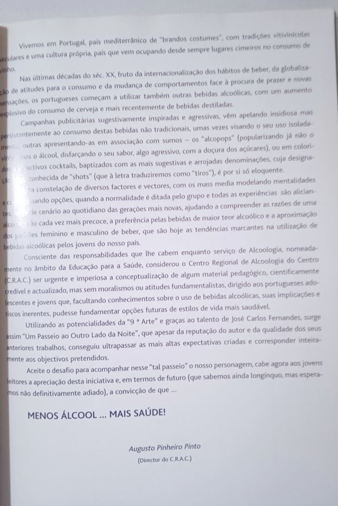 Um passeio ao outro lado da noite