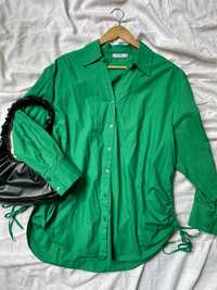 Zielona koszula oversize reserved 36 S