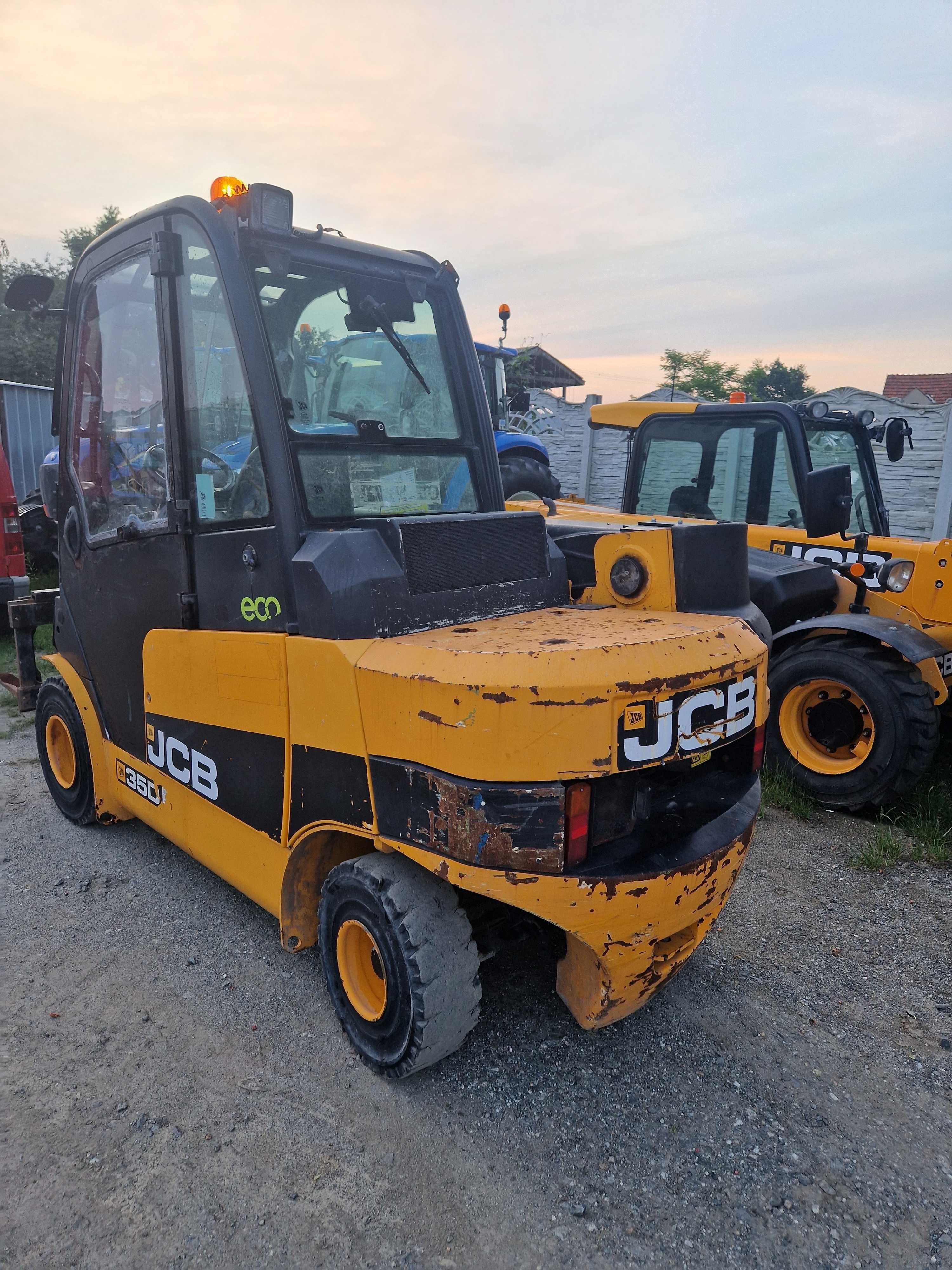 JCB  tlt 35d wozek widlowy teletruk teleskopowy ładowarka teleskopowa
